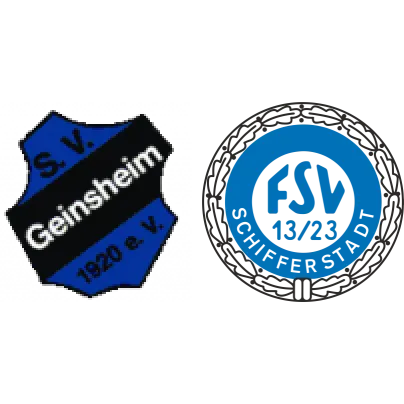(1M) SV Geinsheim <span class="nowrap bold mx-1">5 : 2</span> FSV 13/23 Schifferstadt