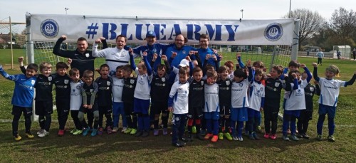 Tolle Stimmung auf der Portheide beim Stadt-Derby unserer G1
