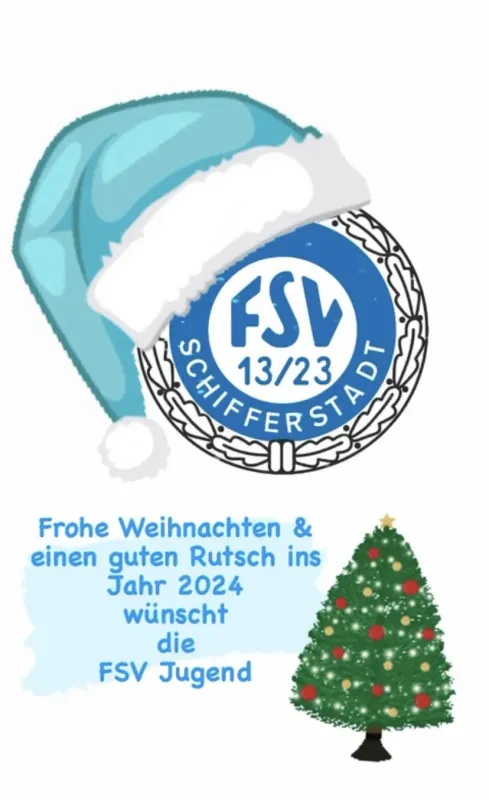 Die Jugendabteilung wünscht Frohe Weihnachten & Guten Rutsch ins Jahr 2024