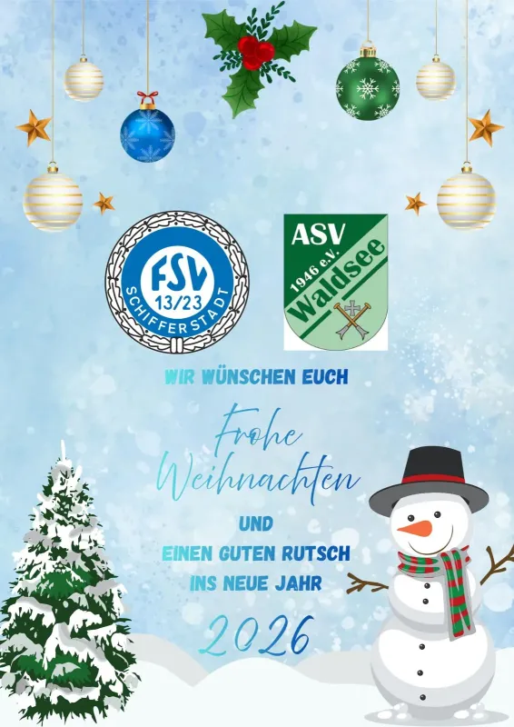 # Weihnachtsgrüße 2025 der JSG-Juniorinnenabteilung