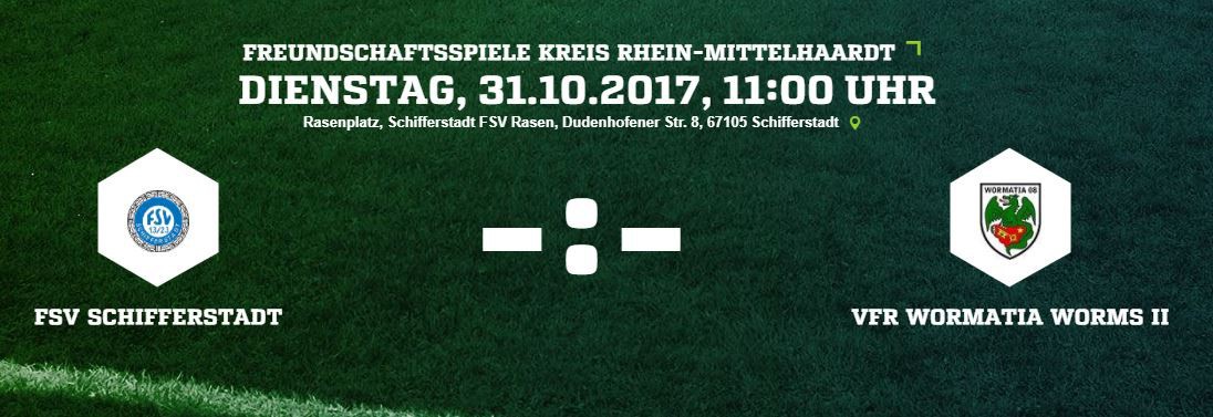 Die E2 von Wormatia Worms zu Gast beim FSV