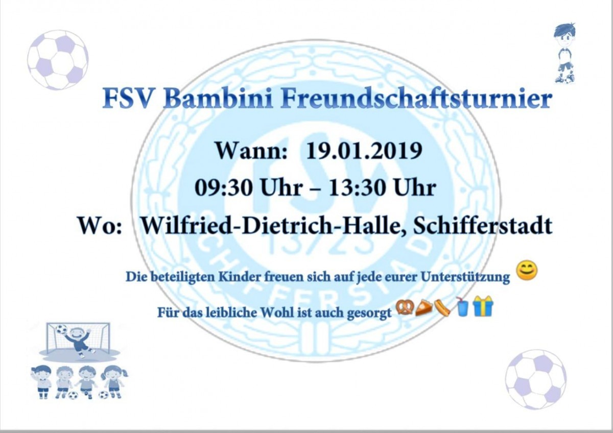 Freundschaftsturnier Bambini