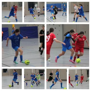 Dritter Platz für C-Juniorinnen bei den Bezirks-Hallenmeisterschaften