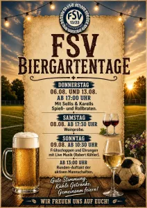 FSV Biergartentage