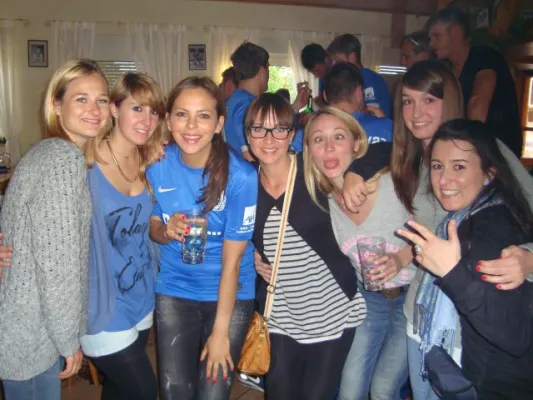 1. Mannschaft Meisterfeier 2014