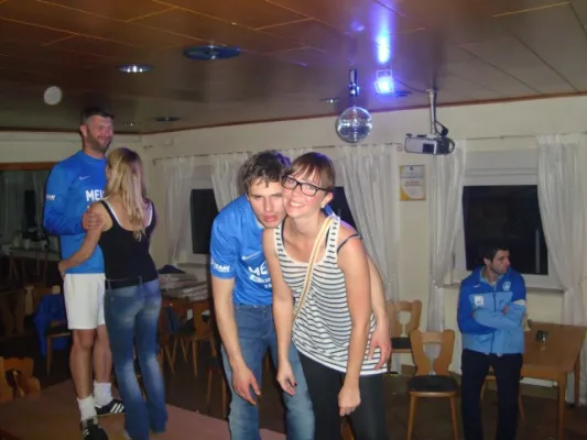 1. Mannschaft Meisterfeier 2014