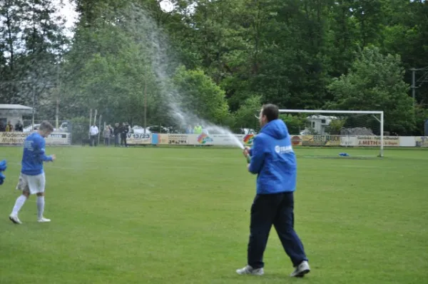 1. Mannschaft Meisterfeier 2014