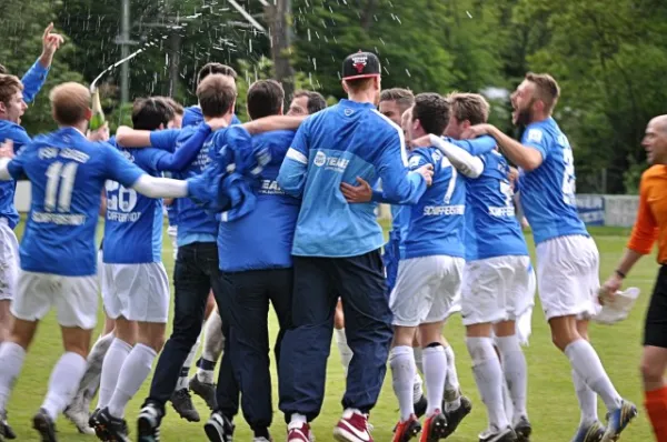 1. Mannschaft Meisterfeier 2014