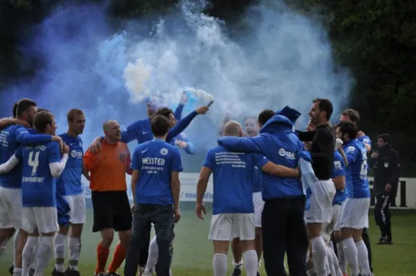 1. Mannschaft Meisterfeier 2014