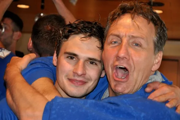 1. Mannschaft Meisterfeier 2014