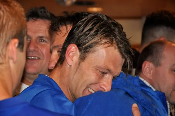 1. Mannschaft Meisterfeier 2014