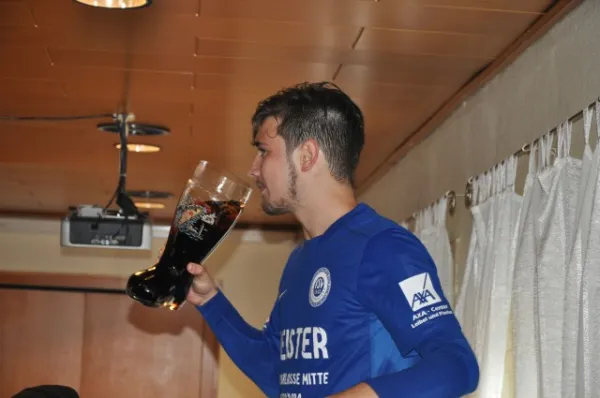 1. Mannschaft Meisterfeier 2014