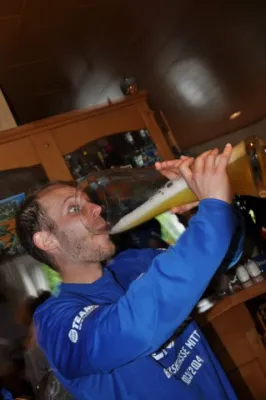 1. Mannschaft Meisterfeier 2014