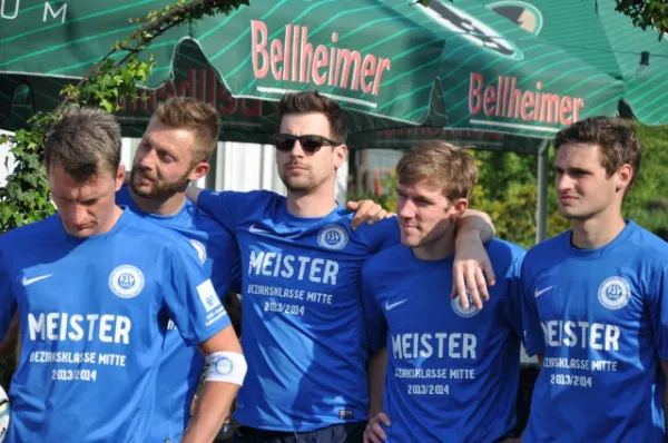 1. Mannschaft Meisterehrung 2014