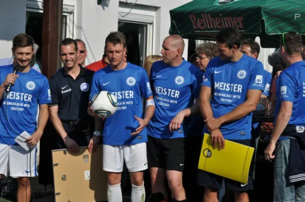 1. Mannschaft Meisterehrung 2014