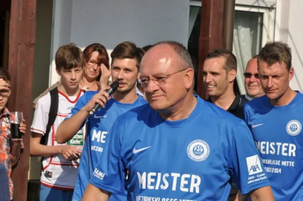 1. Mannschaft Meisterehrung 2014