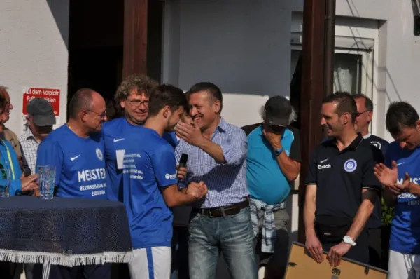 1. Mannschaft Meisterehrung 2014