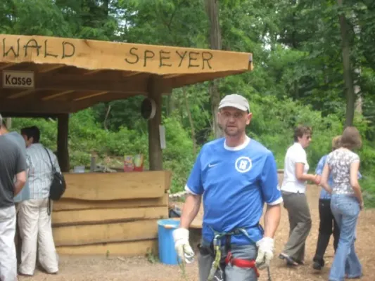 C-Jugend im Kletterwald Speyer