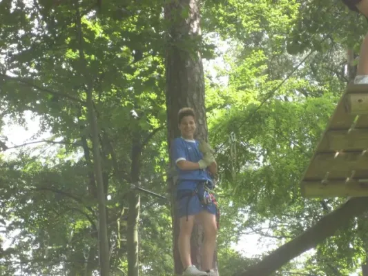 C-Jugend im Kletterwald Speyer