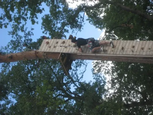 C-Jugend im Kletterwald Speyer