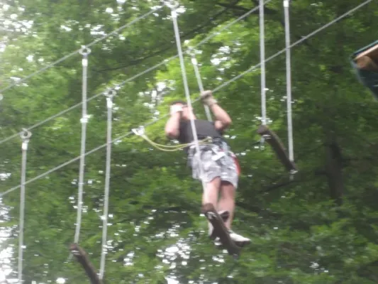 C-Jugend im Kletterwald Speyer