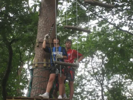 C-Jugend im Kletterwald Speyer